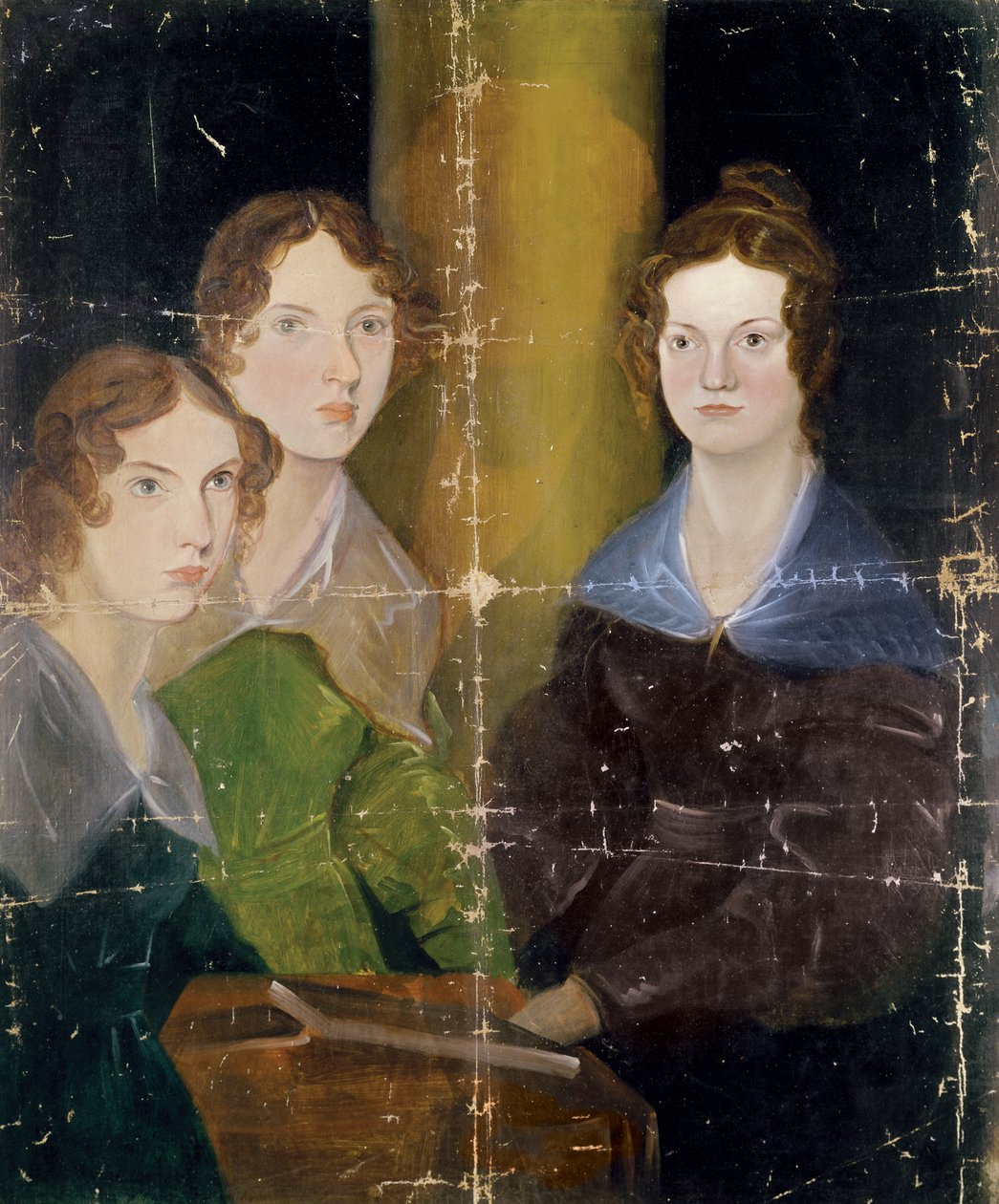 Portrait des sœurs Brontë, vers 1834 - Patrick Branwell Bronte