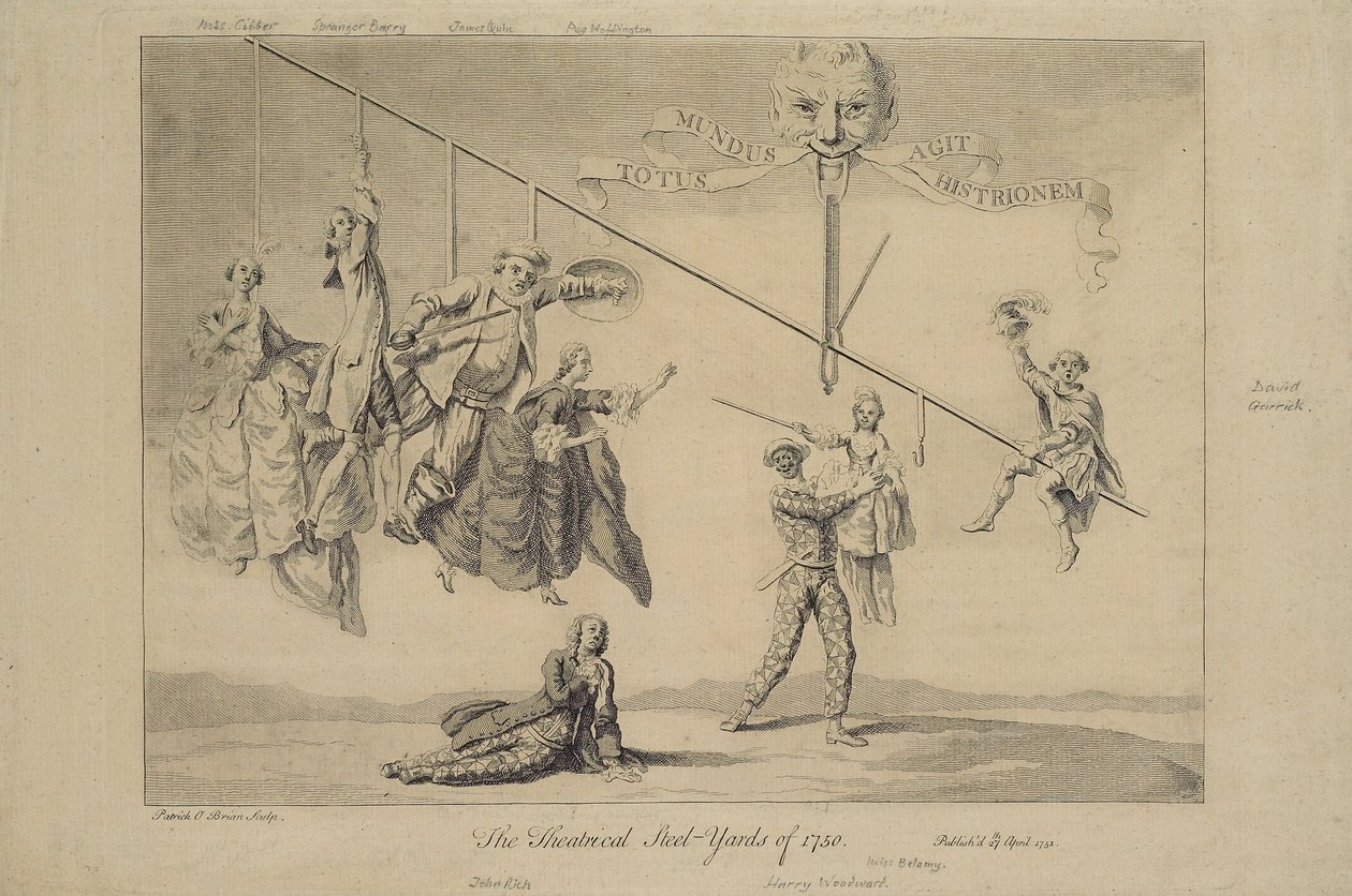 Les balances théâtrales de 1750, 1741 - Patrick OBrian