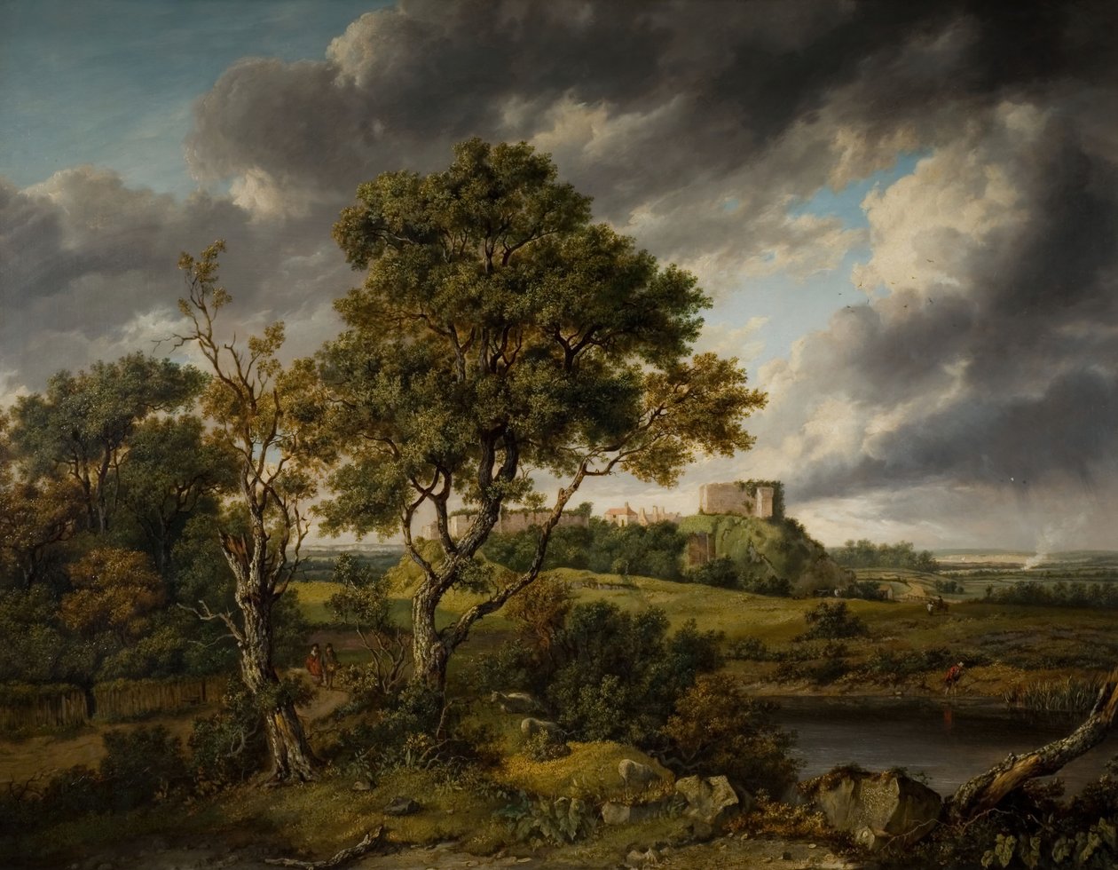 Château de Carisbrooke, Île de Wight, 1831 - Patrick Nasmyth