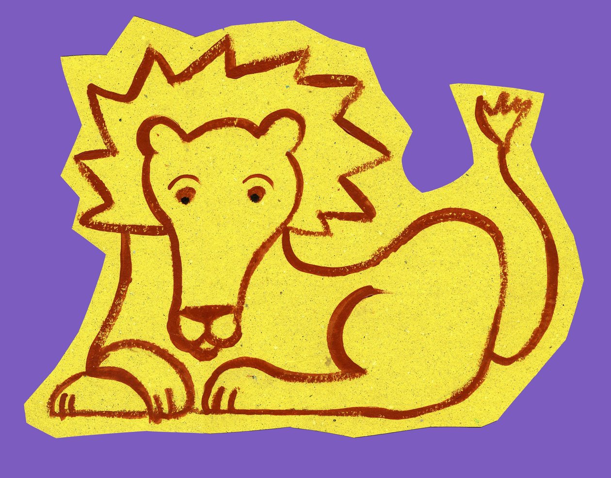 Horoscope : le signe du Lion. Illustration de P. La Porta - Patrizia La Porta