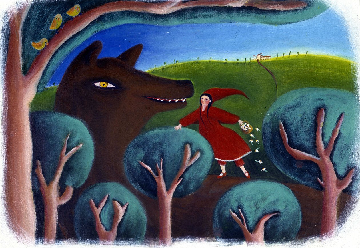 Illustration pour Le Petit Chaperon Rouge - Patrizia La Porta