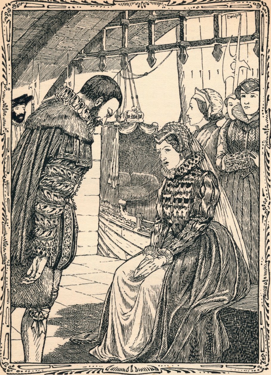 Élisabeth à la porte des traîtres, 1902 - Patten Wilson