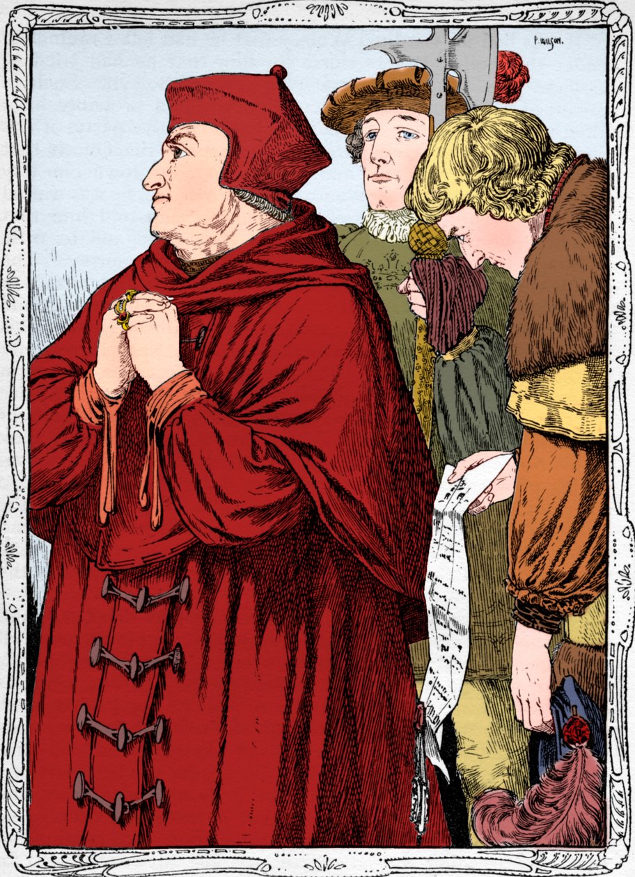 L'arrestation du cardinal Wolsey, 1902 | Patten Wilson