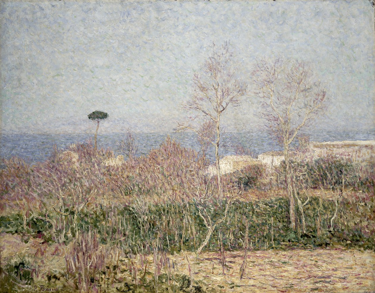 Un paysage côtier à Capri, 1899 - Paul Baum