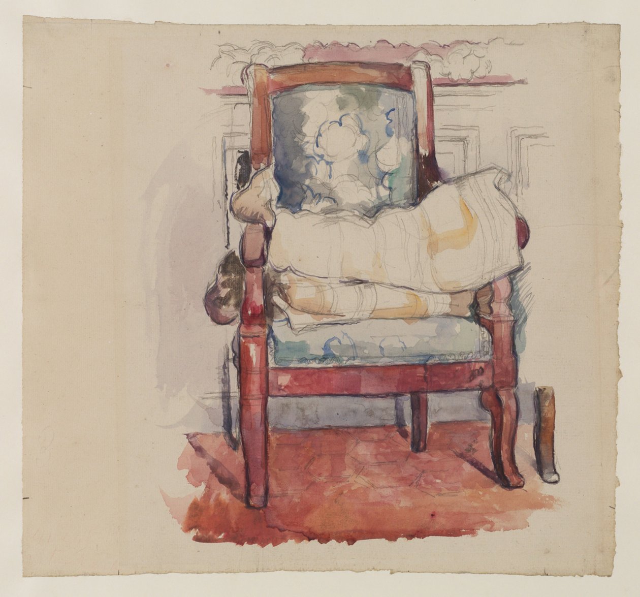 Fauteuil, 1885-90 - Paul Cézanne