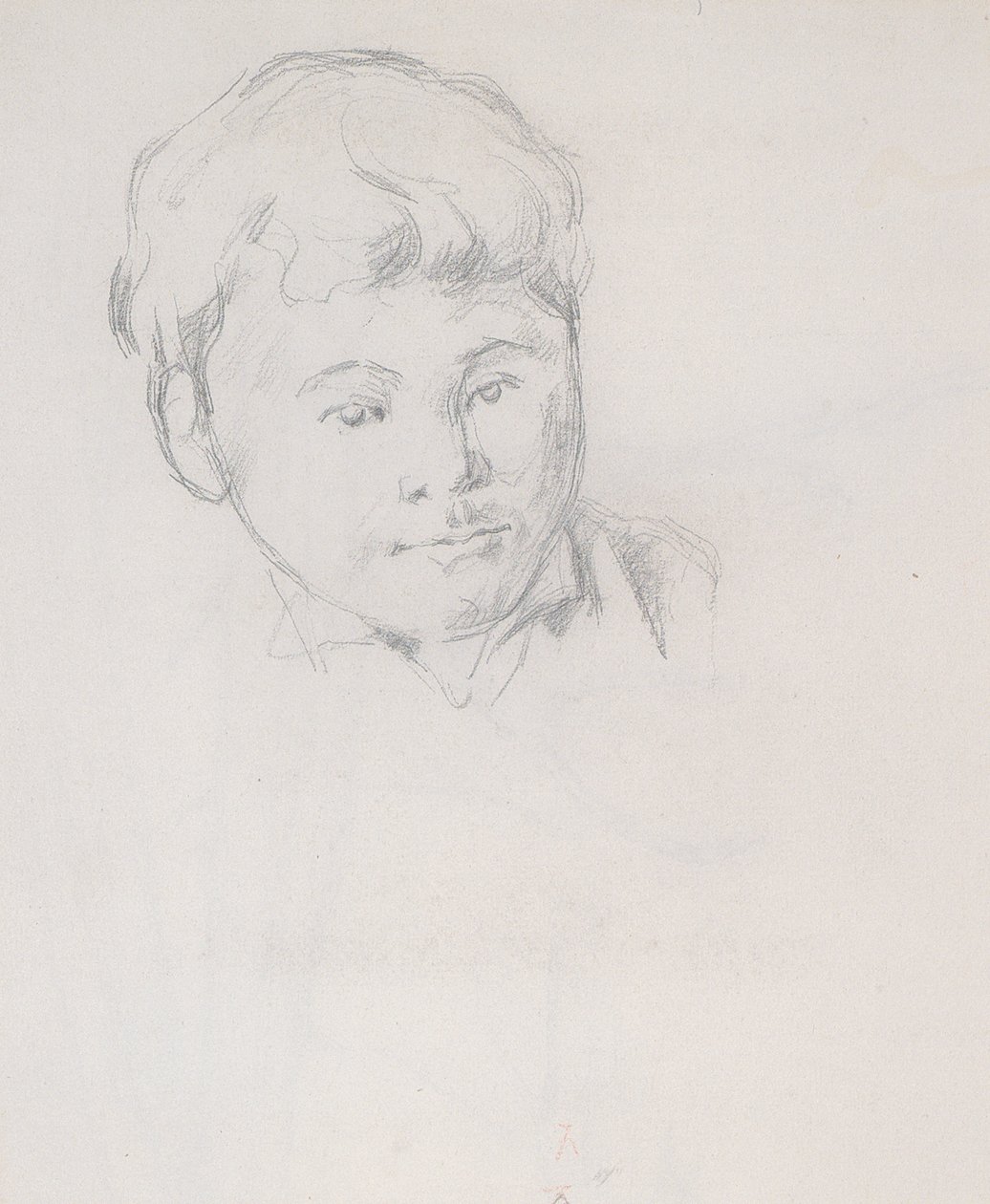 Portrait de Paul Cézanne junior - Paul Cézanne