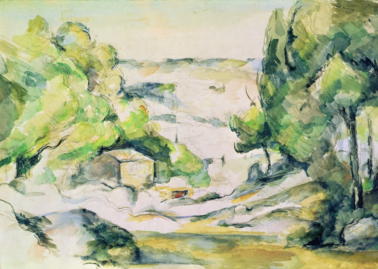 Campagne en Provence - Paul Cézanne