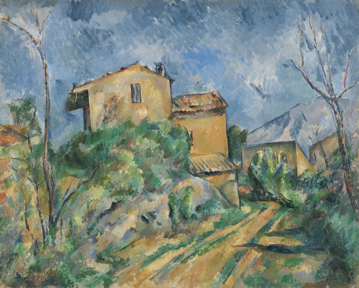 Maison Maria avec vue sur le Château Noir - Paul Cézanne
