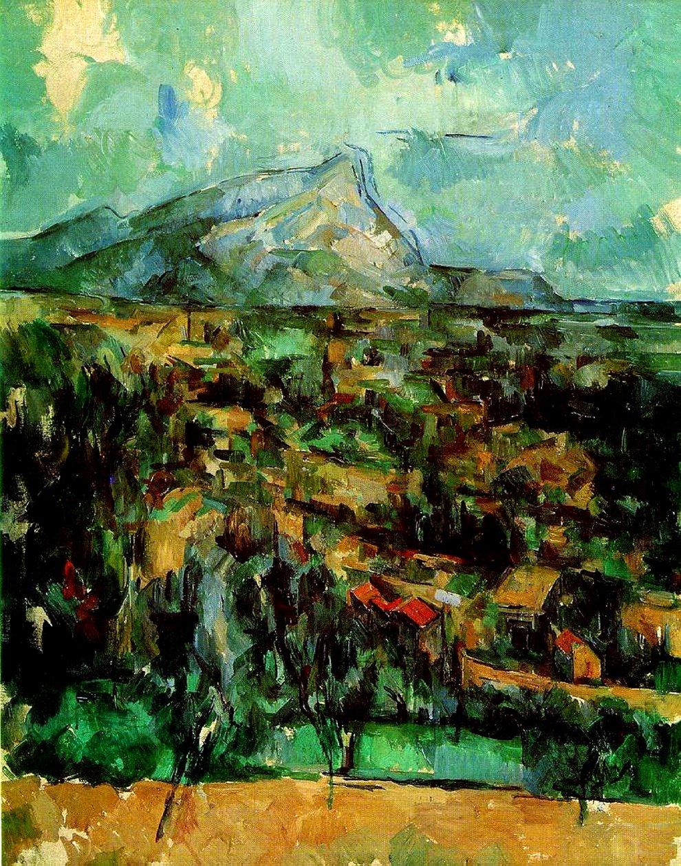 Mont Sainte-Victoire, vers 1902 - Paul Cézanne