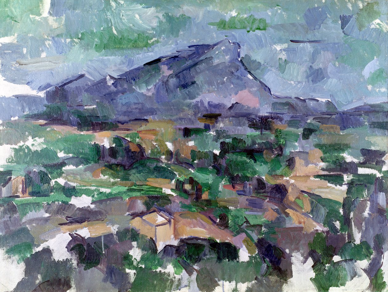 Montagne Sainte-Victoire, 1904-06 - Paul Cézanne