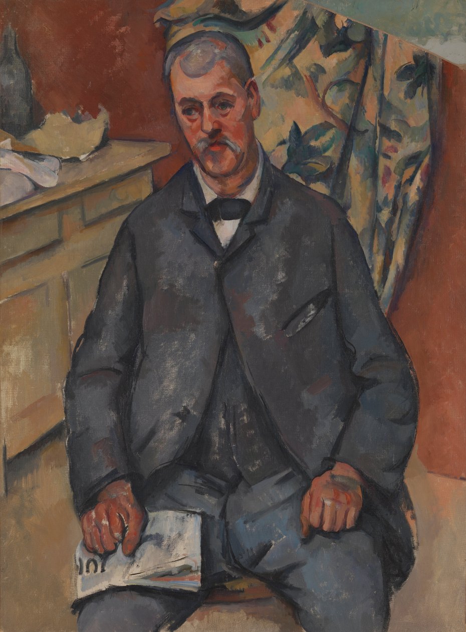 Homme assis - Paul Cézanne