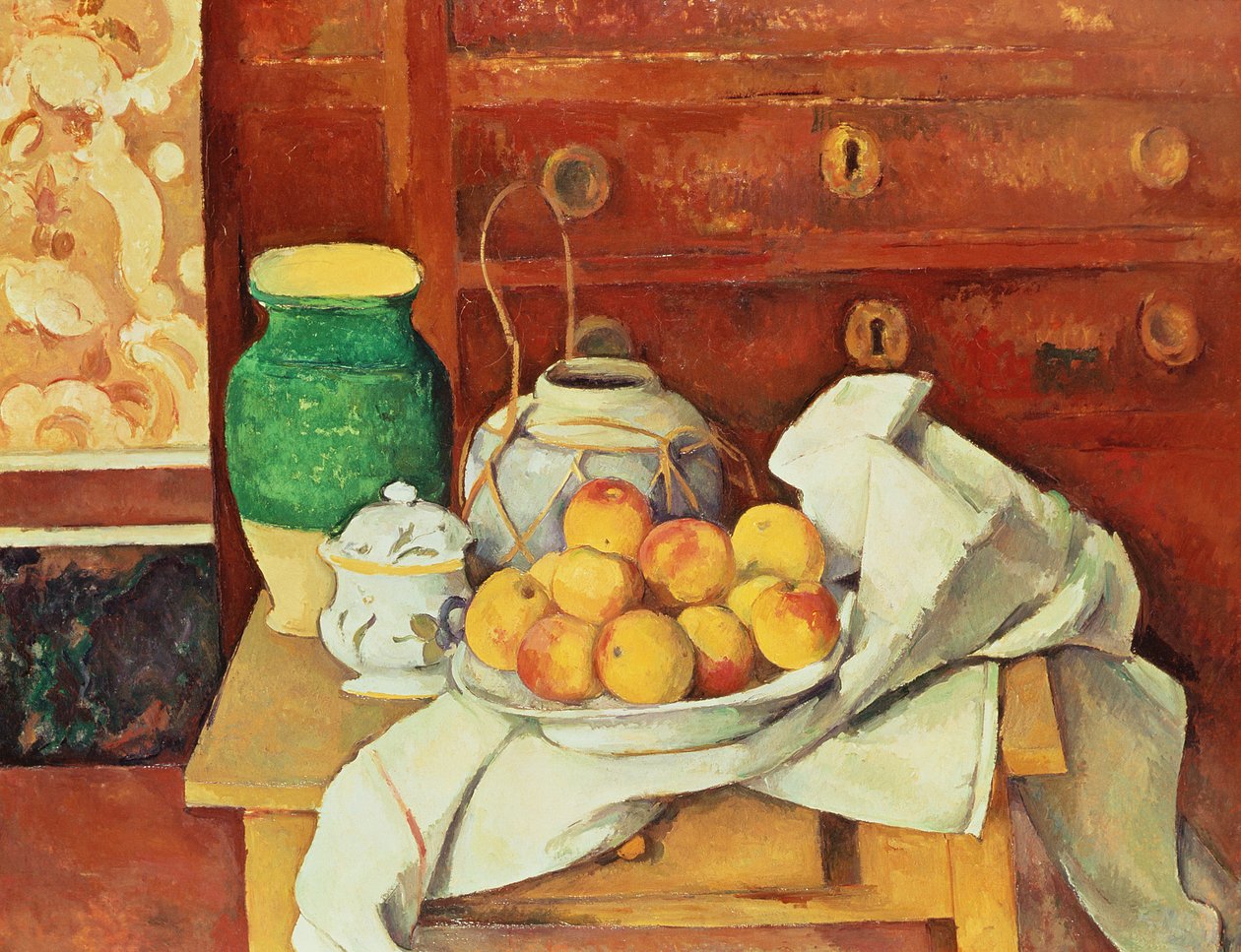 Nature morte avec une commode, 1883-87 - Paul Cézanne