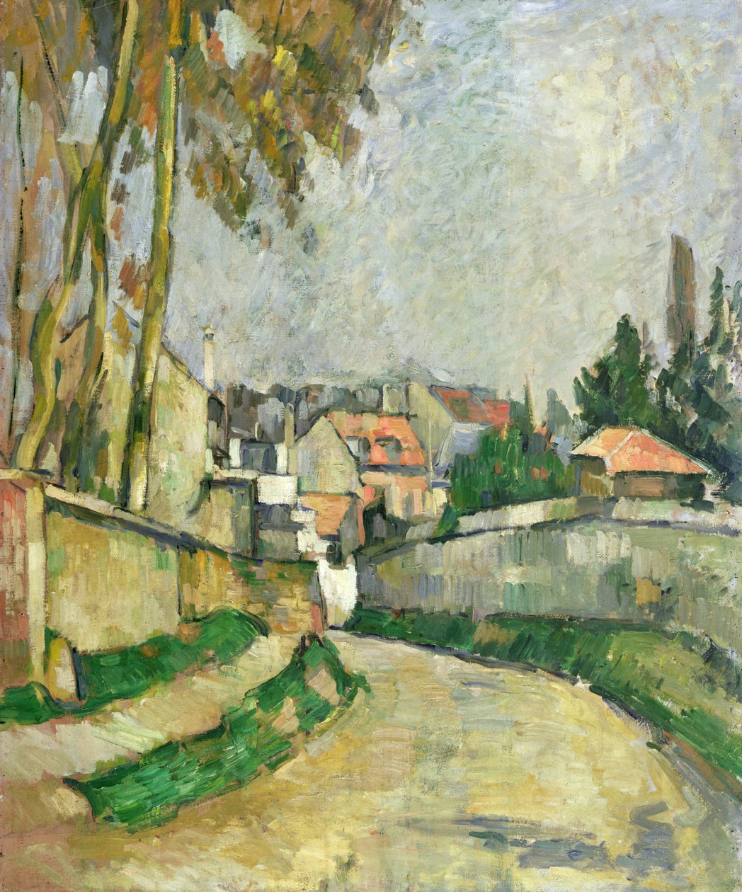 Route de village, 1879-82 - Paul Cézanne