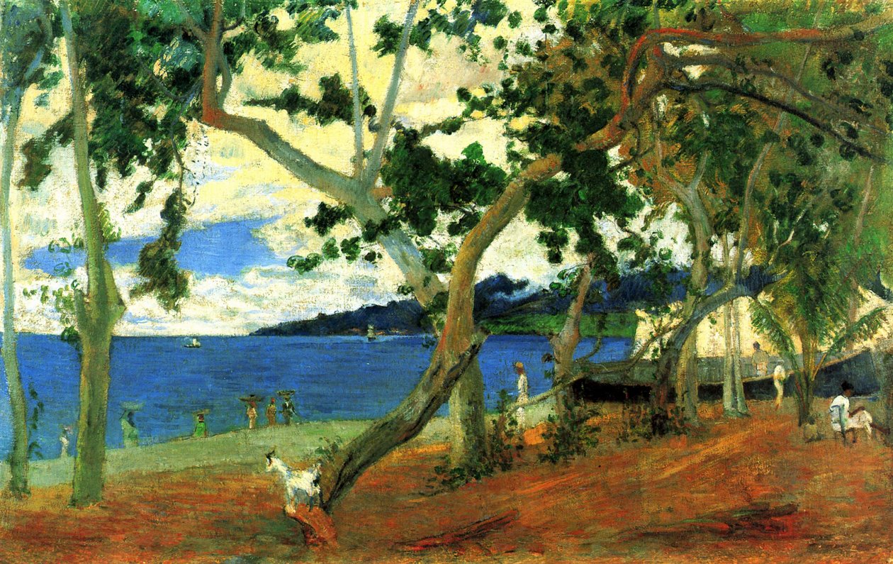 Au bord de la mer, Martinique - Paul Gauguin