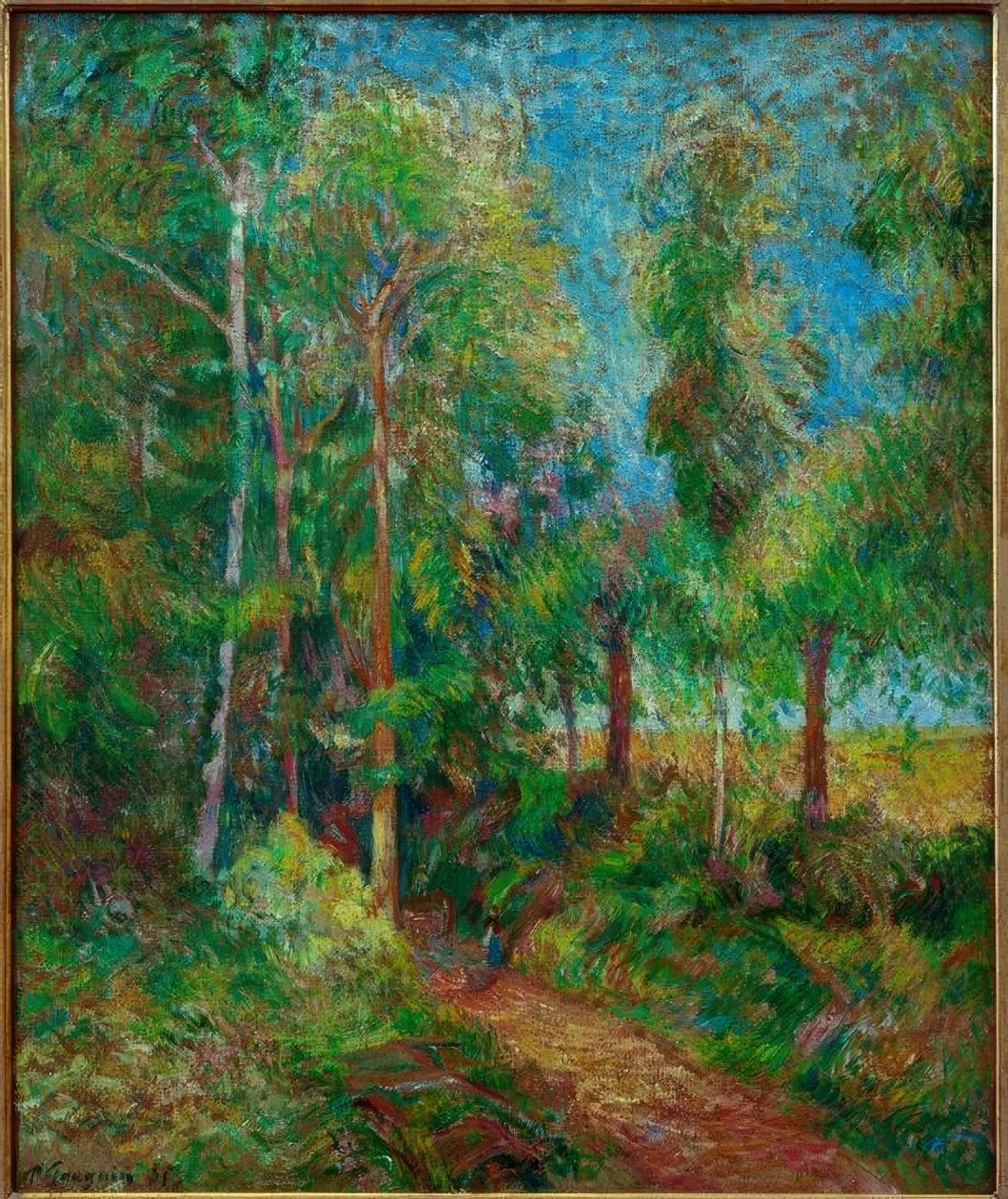 La Lisière de la forêt (I) - Paul Gauguin