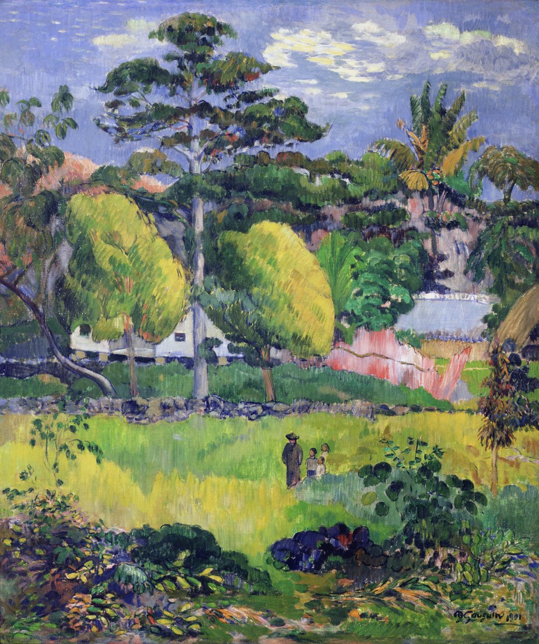 Paysage, 1901 - Paul Gauguin