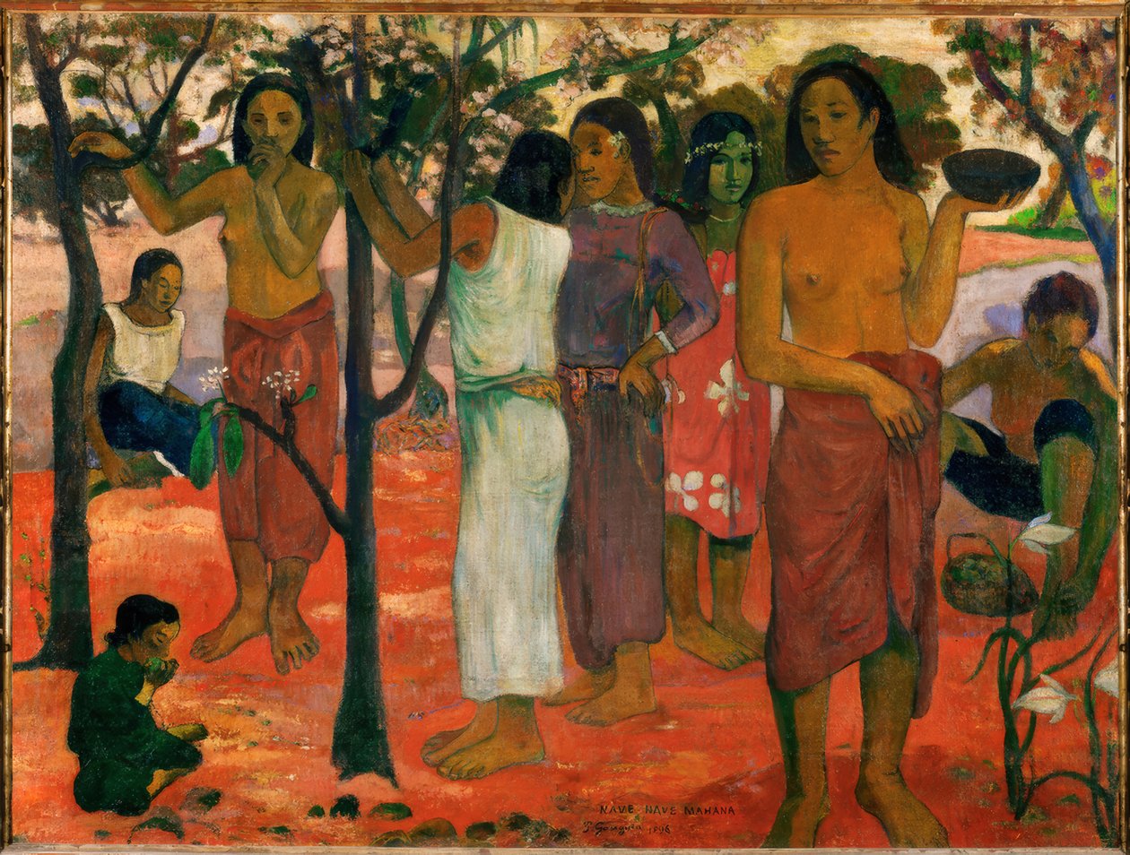 Nave Nave Mahana - Paul Gauguin