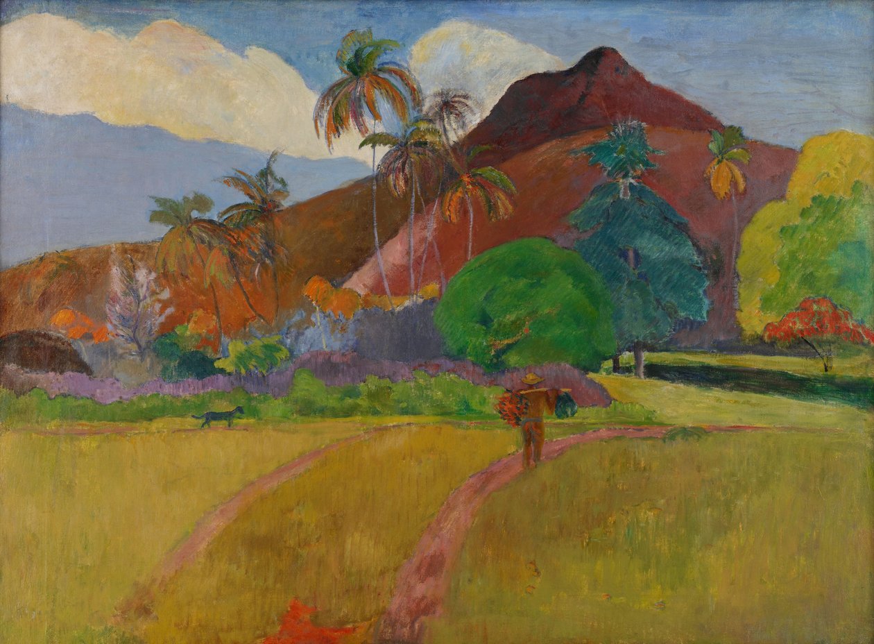 Paysage Tahitien, 1891 - Paul Gauguin