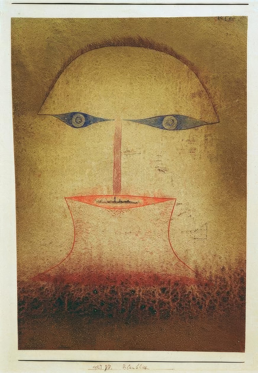 Vue bleue - Paul Klee