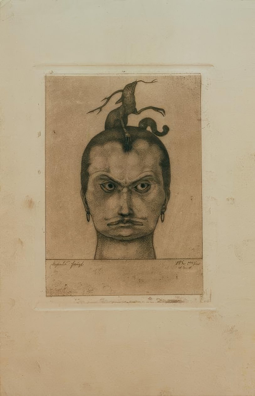 Tête menaçante - Paul Klee