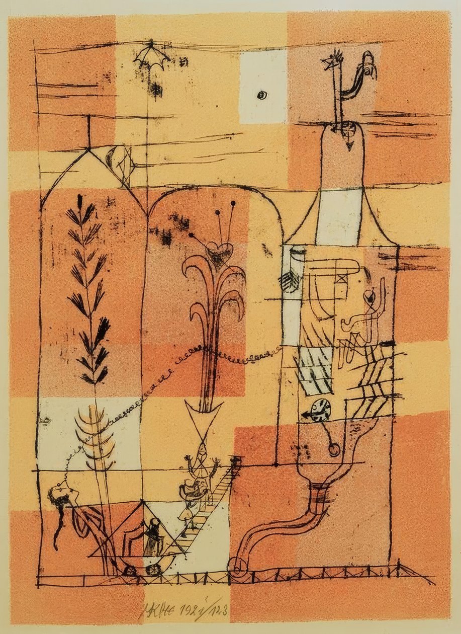 Scène hoffmannesque - Paul Klee