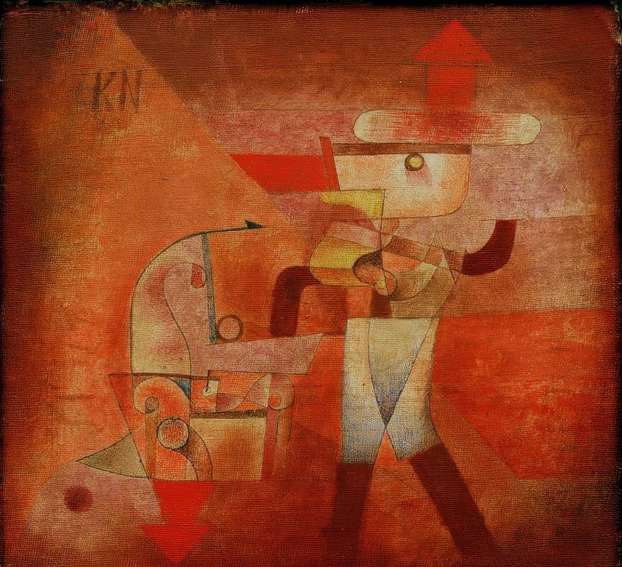 KN le forgeron - Paul Klee