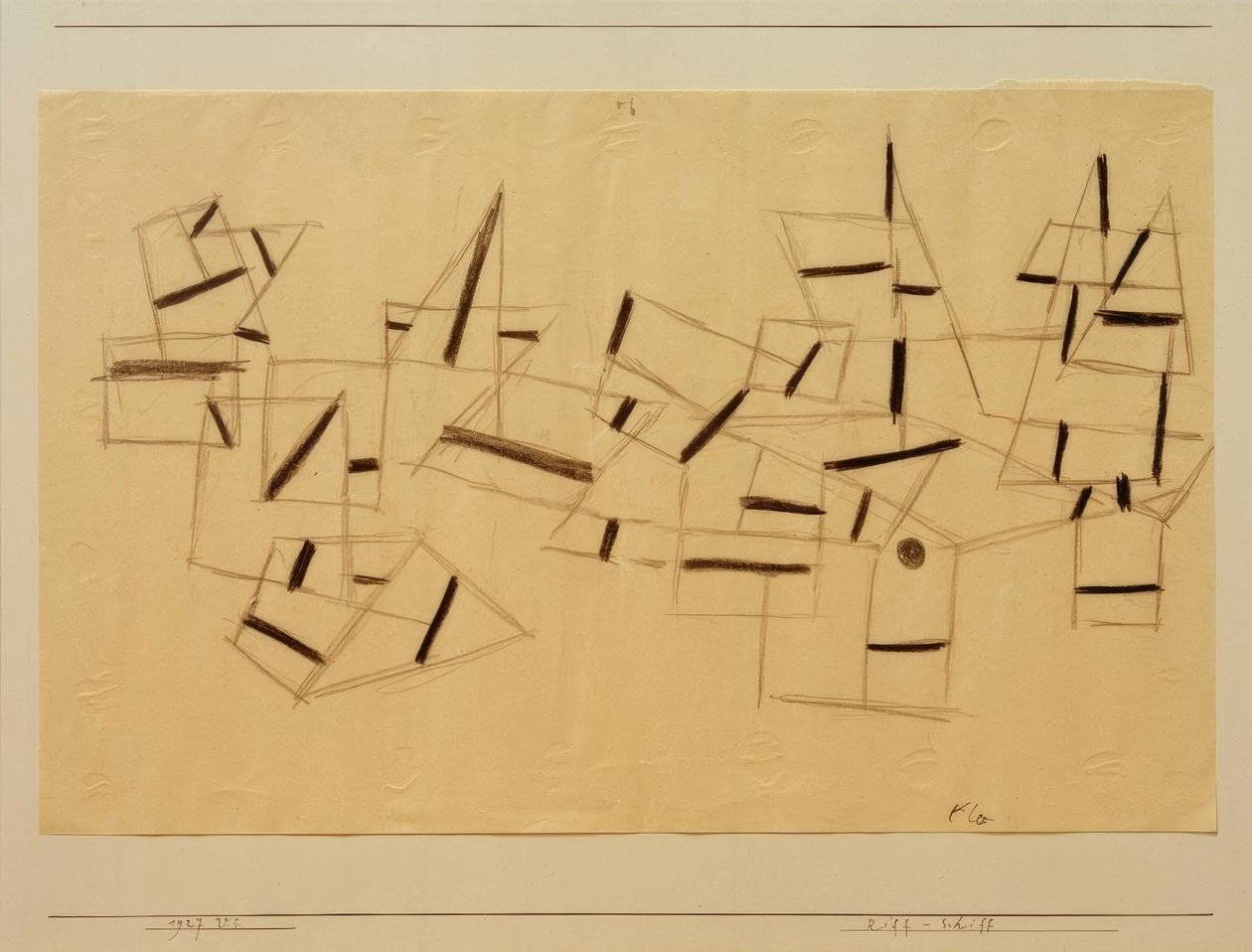 Navire de récif - Paul Klee