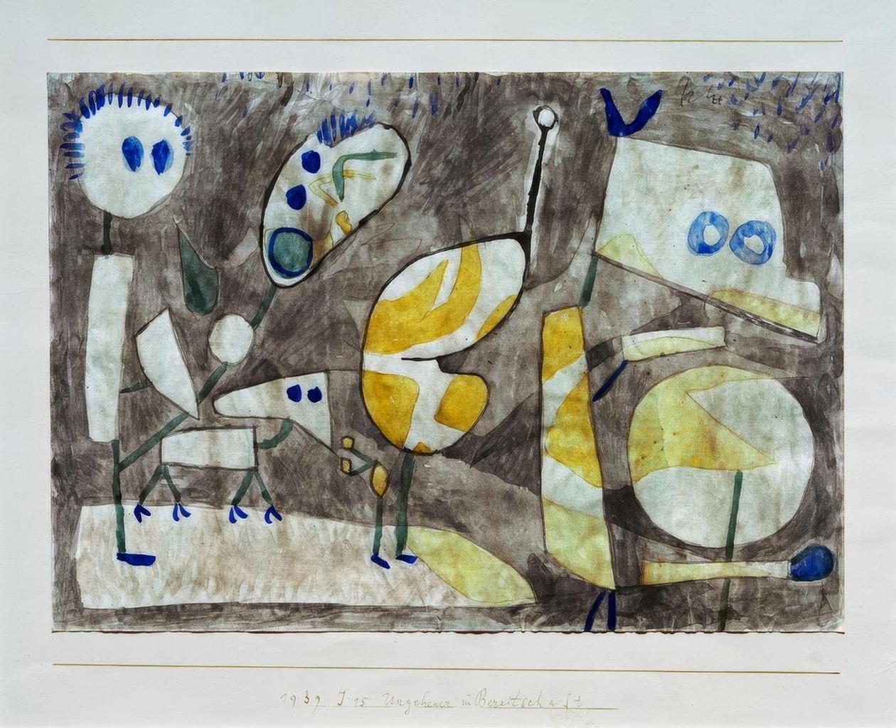 Monstre en attente - Paul Klee