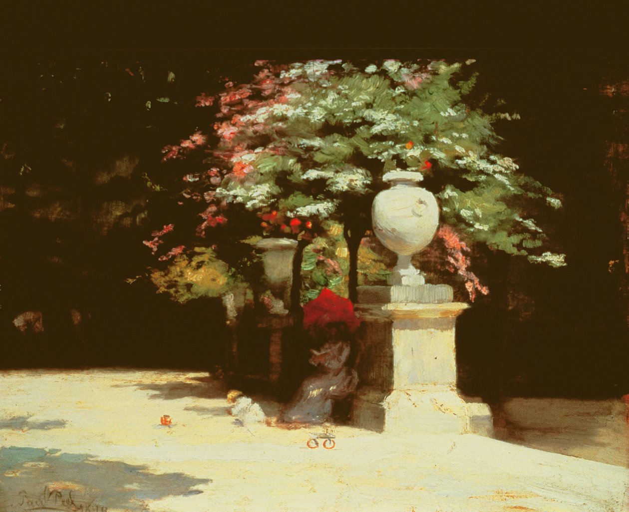 Les Jardins du Luxembourg, 1890 - Paul Peel