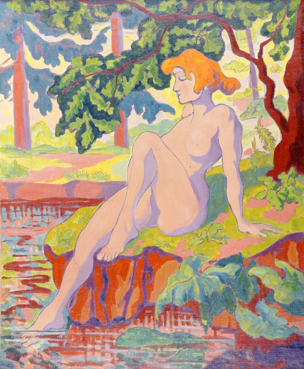 Le Baigneur, 1898 - Paul Elie Ranson