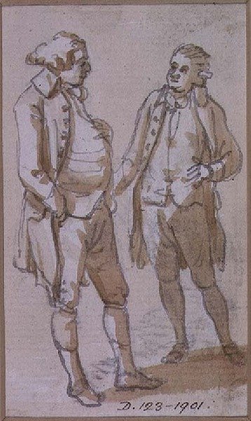 Étude de costume - Paul Sandby