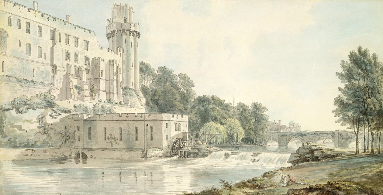 La tour de César, château de Warwick - Paul Sandby