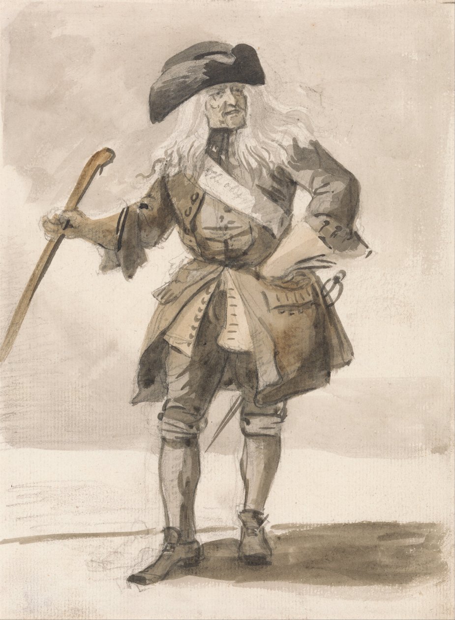 Les cris de Londres - Un homme fanfaron - Paul Sandby