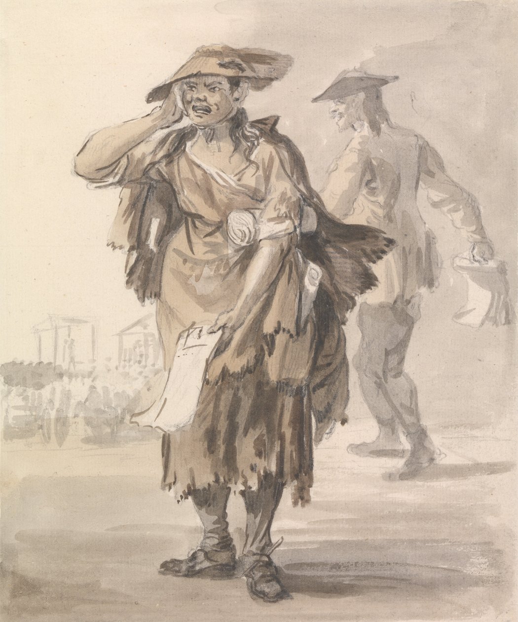 Les cris de Londres - Dernier discours et confession avant la mort - Paul Sandby