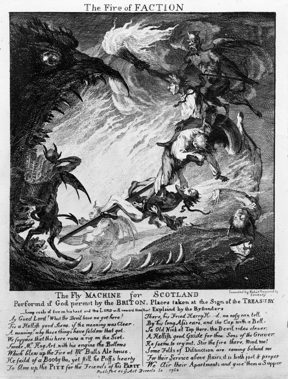 Le feu de la faction, 1762 - Paul Sandby