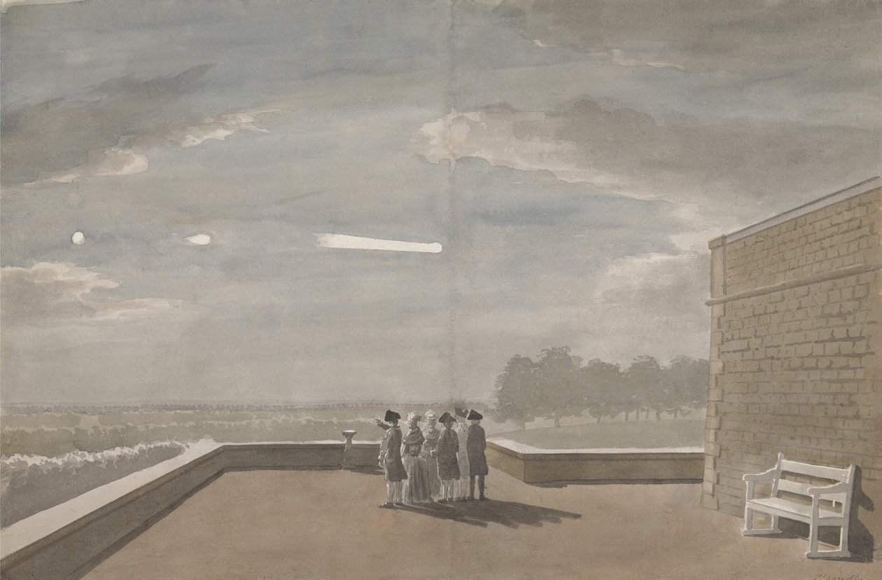 Le Météore du 18 août 1783, vu de l