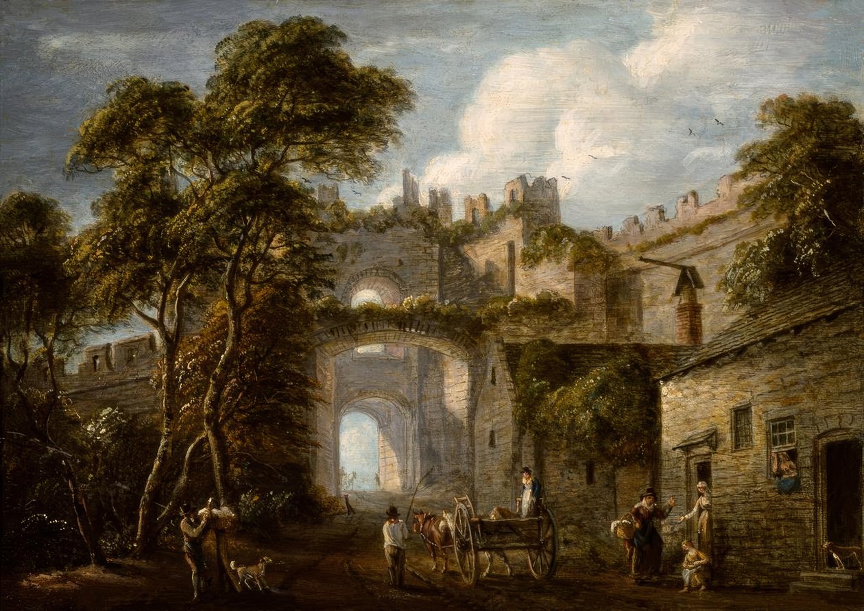 La Porte Supérieure, Conway - Paul Sandby