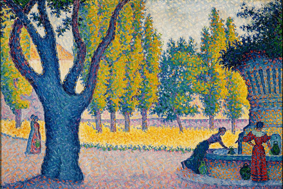 Saint-Tropez. Fontaine des Lices - Paul Signac