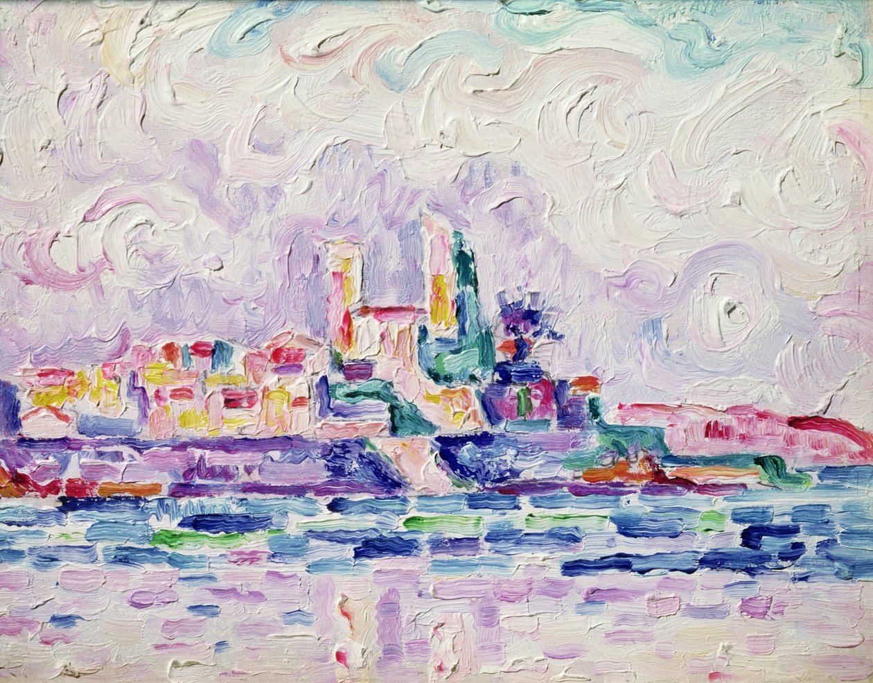 Antibes (étude), 1918-19 - Paul Signac