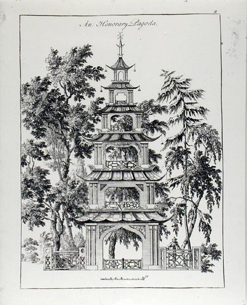 Une pagode honorifique, de 