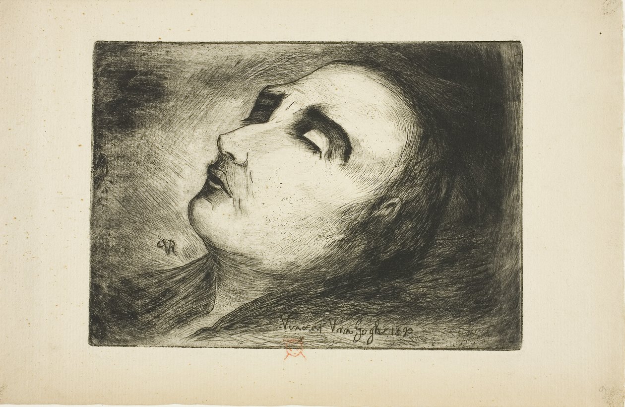 Vincent van Gogh sur son lit de mort - Paul (1828 1909) Gachet