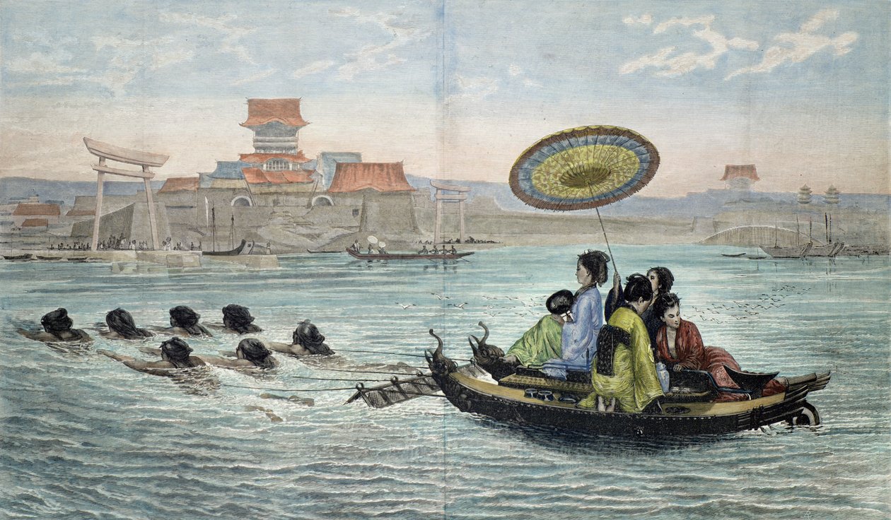 La Barque Japonaise - Paul (after) Lenoir