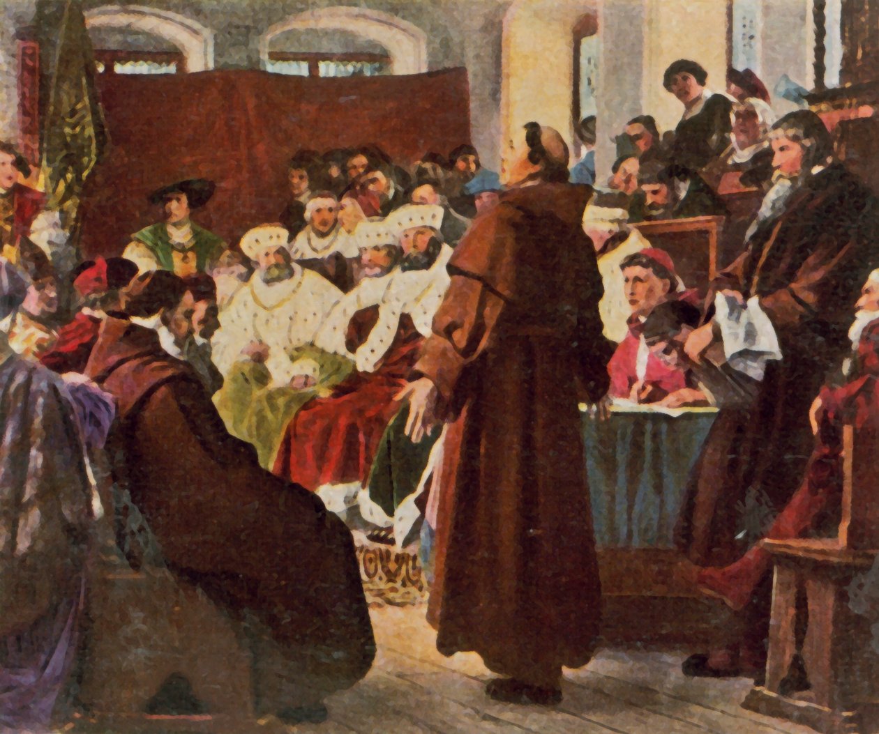 Luther à la Diète de Worms - Paul (after) Thumann