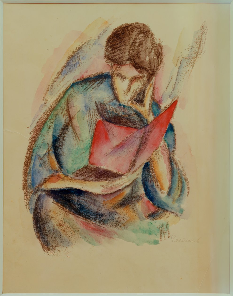 Femme lisant - Paul Adolf Seehaus