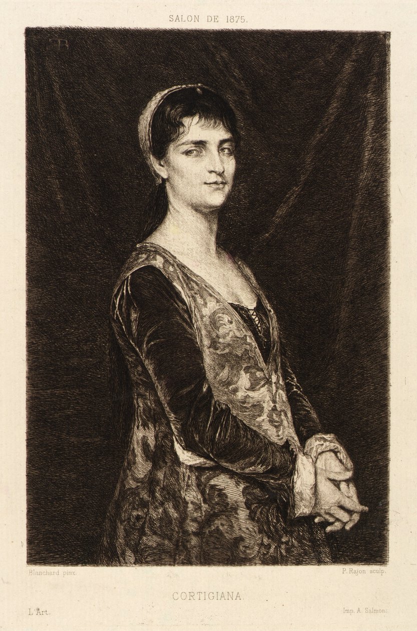 Cortigiana - Paul Adolphe Rajon