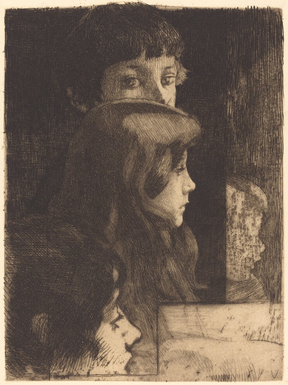 Une famille, 1890 - Paul Albert Besnard