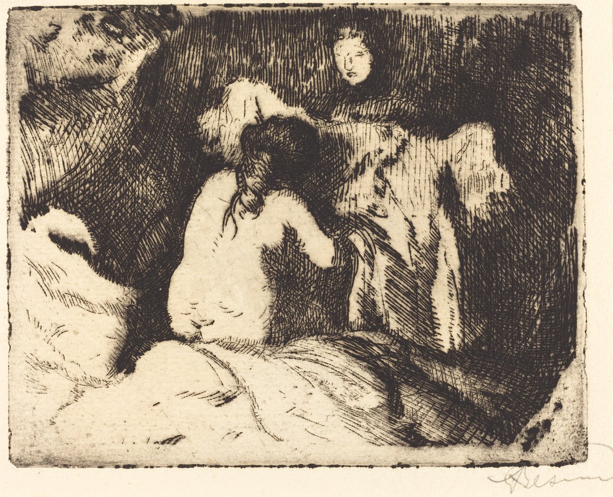 Le lever - Paul Albert Besnard