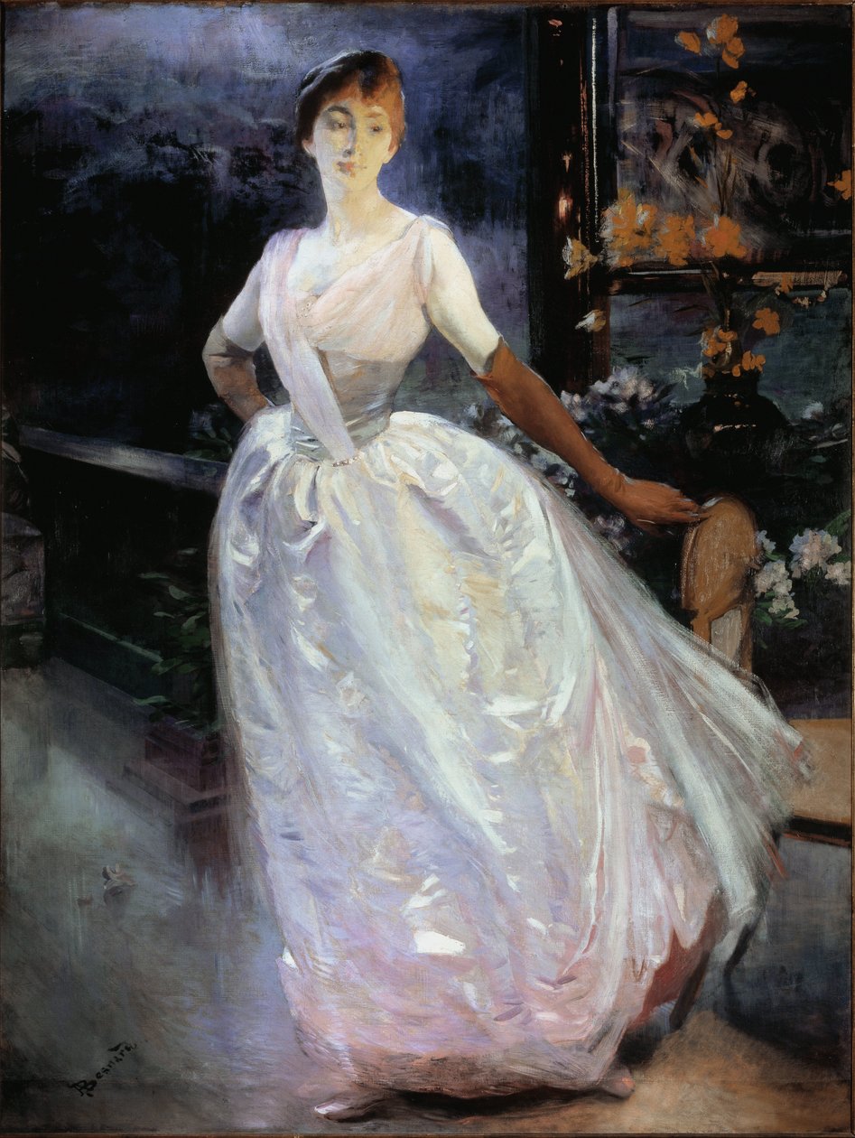 Portrait de Madame Roger Jourdain - Paul Albert Besnard
