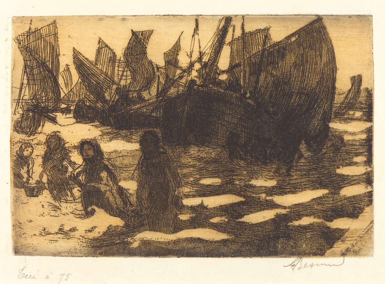 Petites pêcheuses de Berck - Paul Albert Besnard