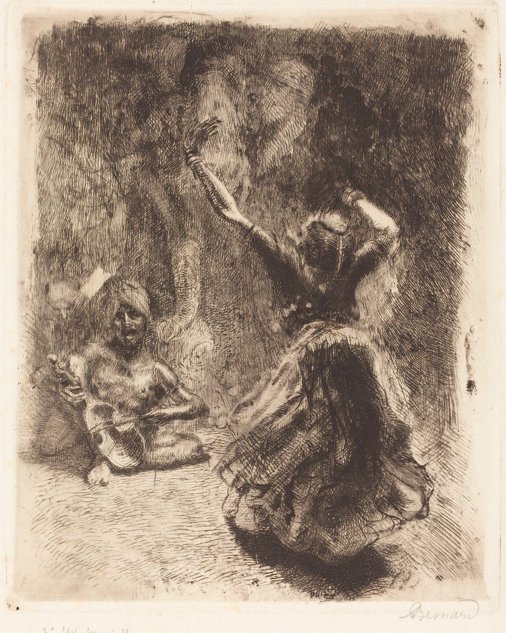 La bayadère de Tanjore - Paul Albert Besnard